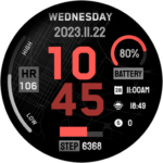 Minimal Sport Watch Face NY (MOD Unlocked All) VARY