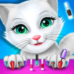 Kitty Nail Salon Daycare Cute (MOD Unlimited Money) 1.2.1