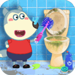 Wolfoo House Cleanup Life MOD Unlimited Money 2.12.2