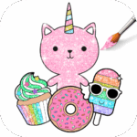 Kawaii Game Coloring Book (MOD Unlimited Money) 4.7