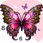 Rose Butterfly Color by Number (MOD Unlimited Money) 1.0.2