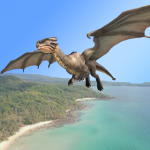 Flying dragon simulator 3D (MOD Unlimited Money) .8