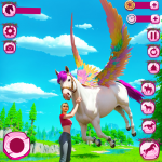 My Flying Unicorn Horse Game (MOD Unlimited Money) 1.49