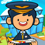 My Pretend Airport Travel Town (MOD Unlimited Money) 5.2