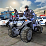 US Police Moto ATV Quad Bike (MOD Unlimited Money) 2.5