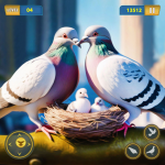 Flying Pigeon Bird simulator (MOD Unlimited Money) 2.8