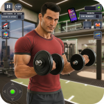 Gym simulator 3D  (MOD Unlimited Money) 0.7