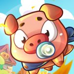 แฮปปี้คนเลี้ยงหมู  (MOD Unlimited Money) 1.4.4