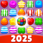 Sweet Candy Puzzle Match Game MOD Unlimited Money 2.125.0925