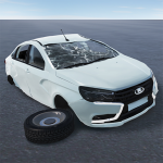 Crash test AvtoVAZ Lada MOD Unlimited Money 1.9.8
