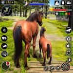 Wild Horse Family Simulator 3D (MOD Unlimited Money) 1.1.34