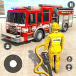 Fire Truck Rescue Games Sim 3d MOD Unlimited Money 2.7