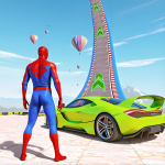 Superhero Car Stunt Mega Ramps (MOD Unlimited Money) 2.3